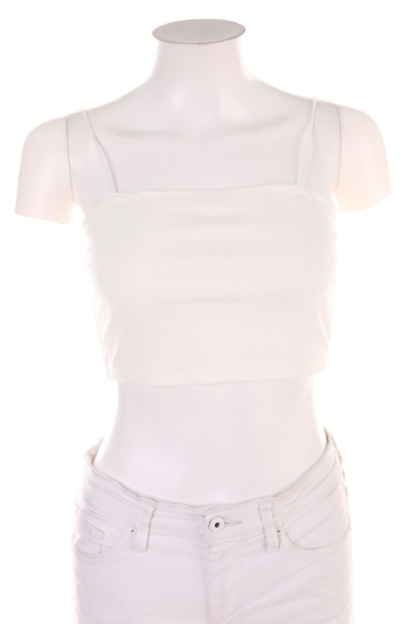 SHEIN - Basic-Crop-Top - S