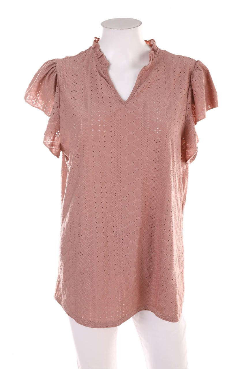 No Label - Shortsleeve Blouse - L