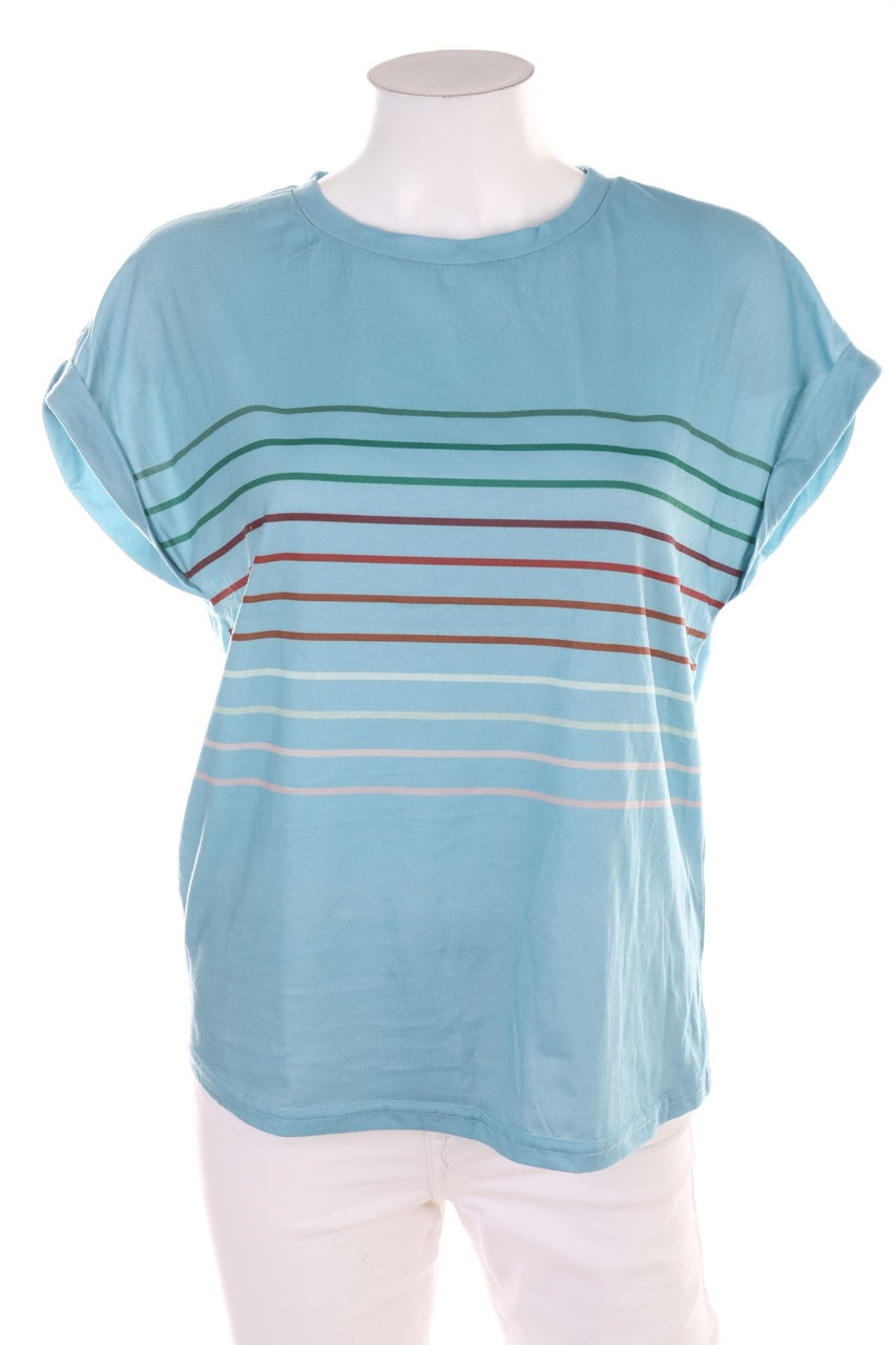 SHEIN - Shortsleeve-Shirt with Stripes - S