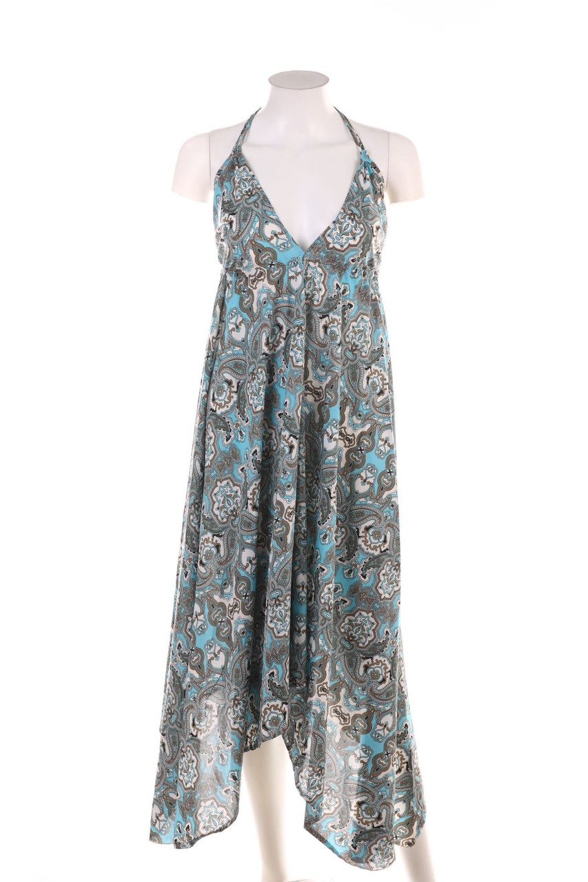 SECONDHAND - Neckholder Beach Dress with Pattern - ONE SIZE