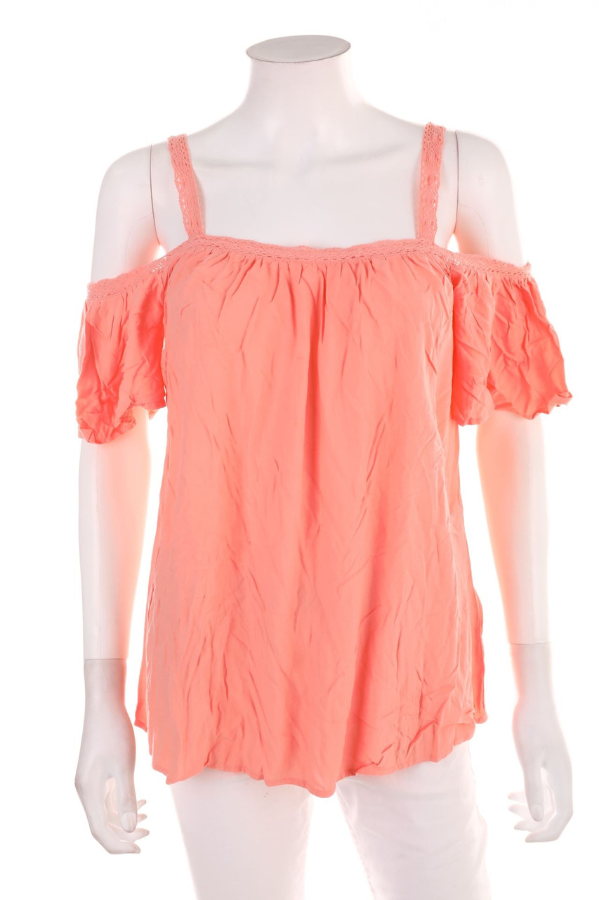 No Label - Shortsleeve Blouse - L