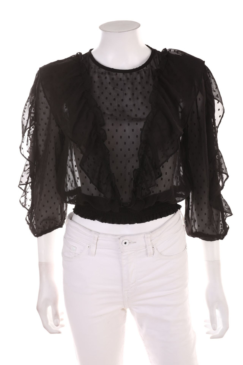 Bershka - Ruffled Blouse - M