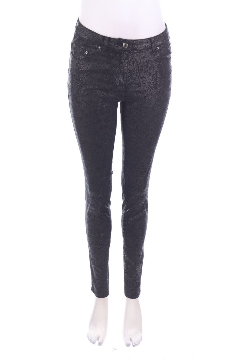 H&M - Coated Skinny-Jeans - M