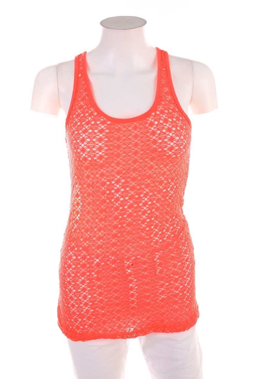 No Label - Tanktop, Eyelet Lace  - XS