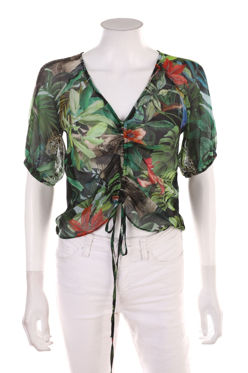 NAF NAF - Kurzarm-Bluse - S