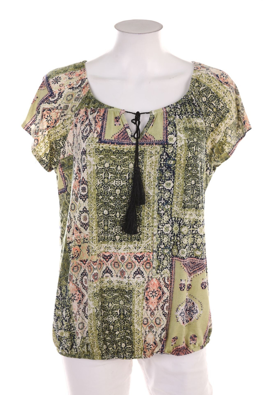 AMISU - Kurzarm-Bluse - XL