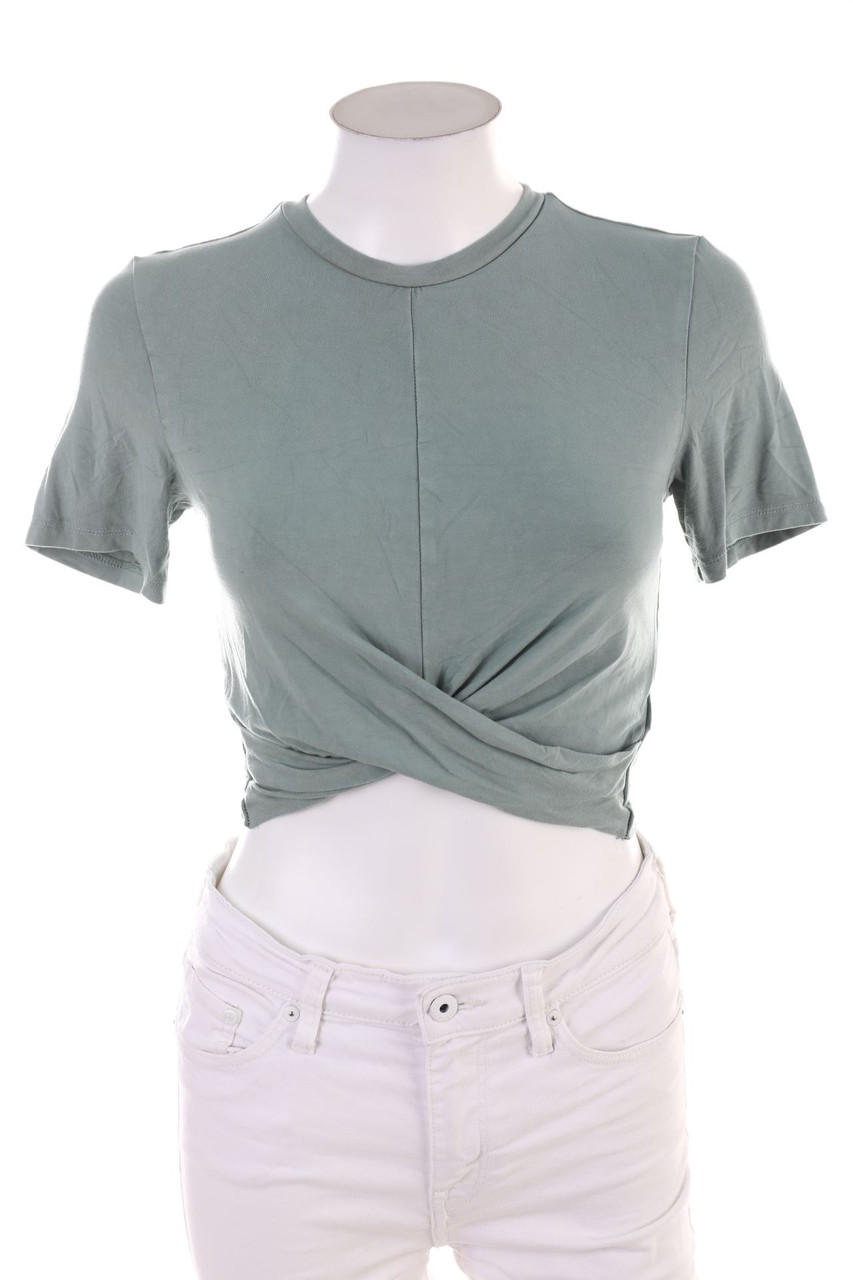 H&M - Cropped-Shirt - S