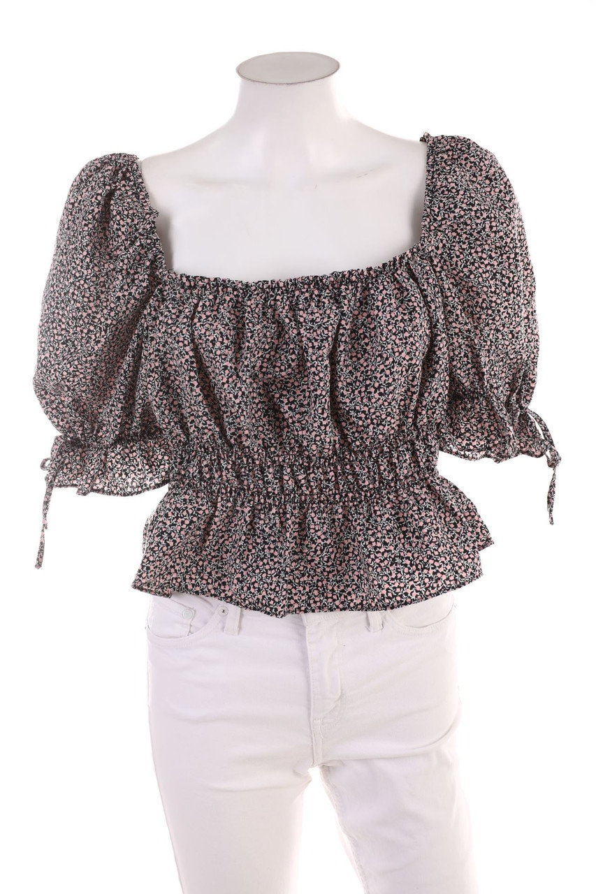 H&M - Kurzarm-Bluse - M