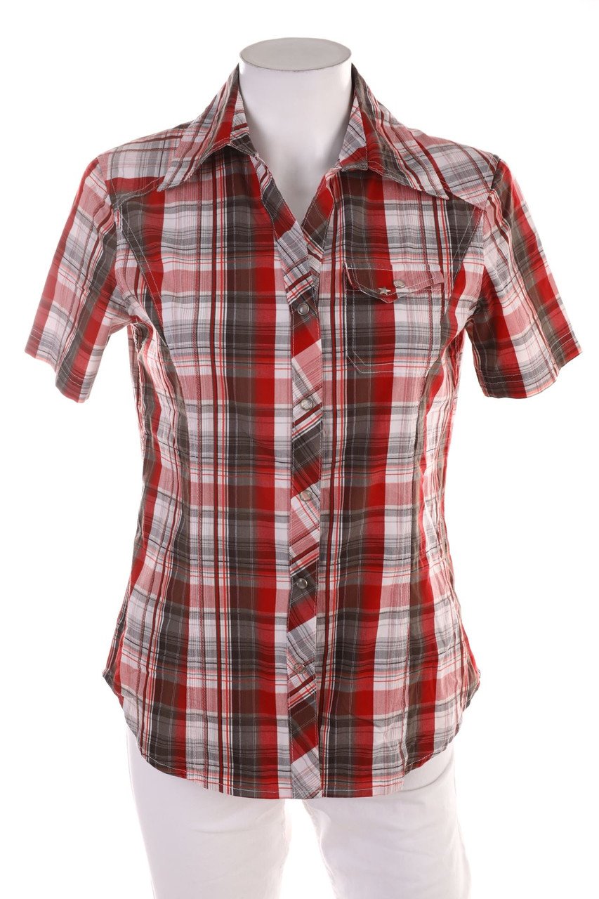 CECIL - Hemd-Bluse mit kurzem Ärmel - S