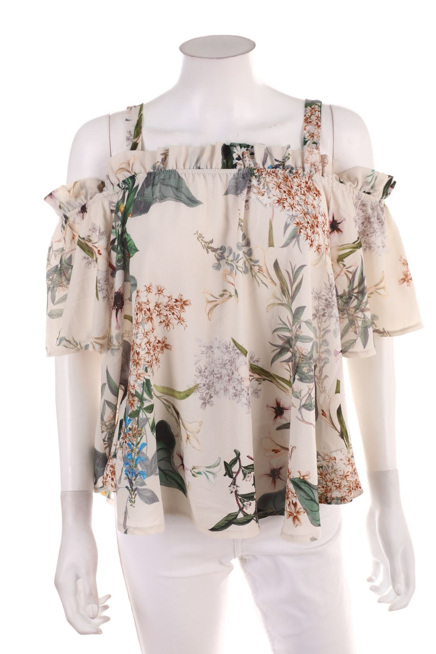 zebra - Off-the-shoulder blouse - S