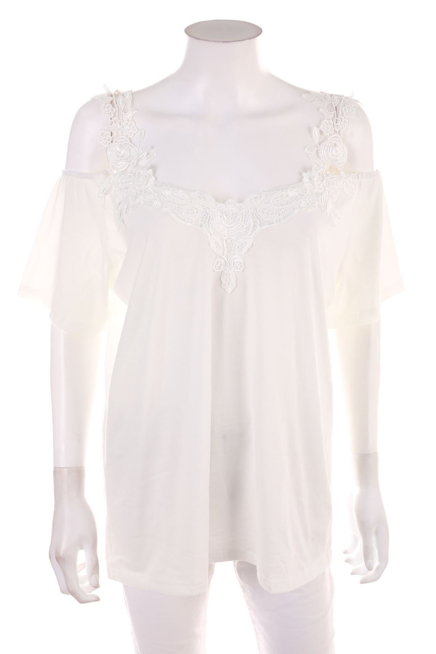 No Label - Shortsleeve Blouse - XL