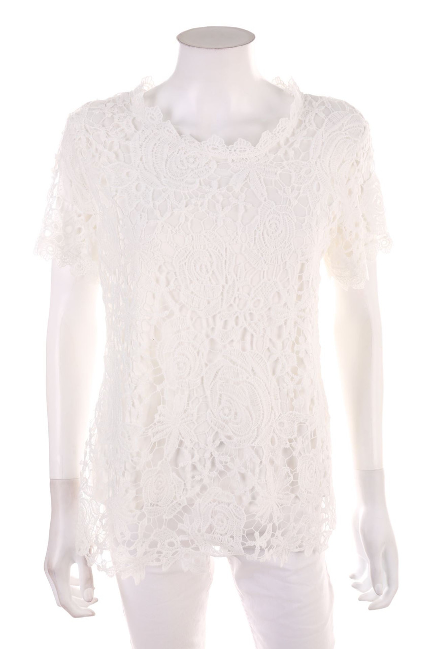 No Label - Shortsleeve Blouse - L