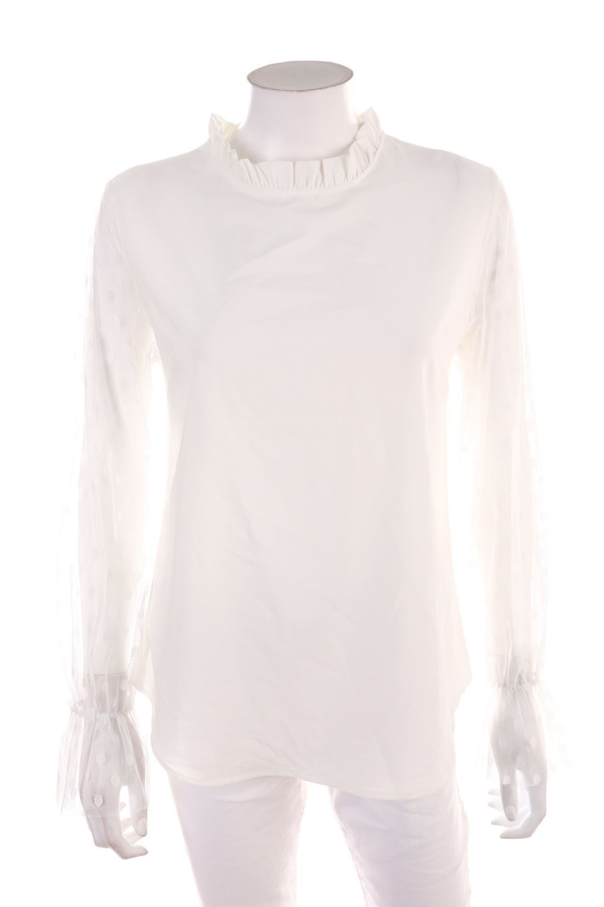 No Label - Blouse with Tulle - D 38