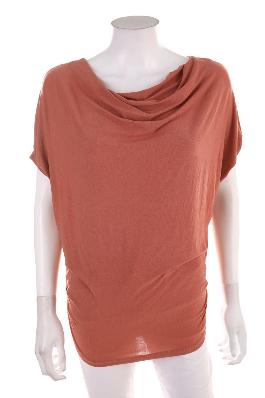 zuiki - Shortsleeve-Shirt with Cowl Neck - D 38