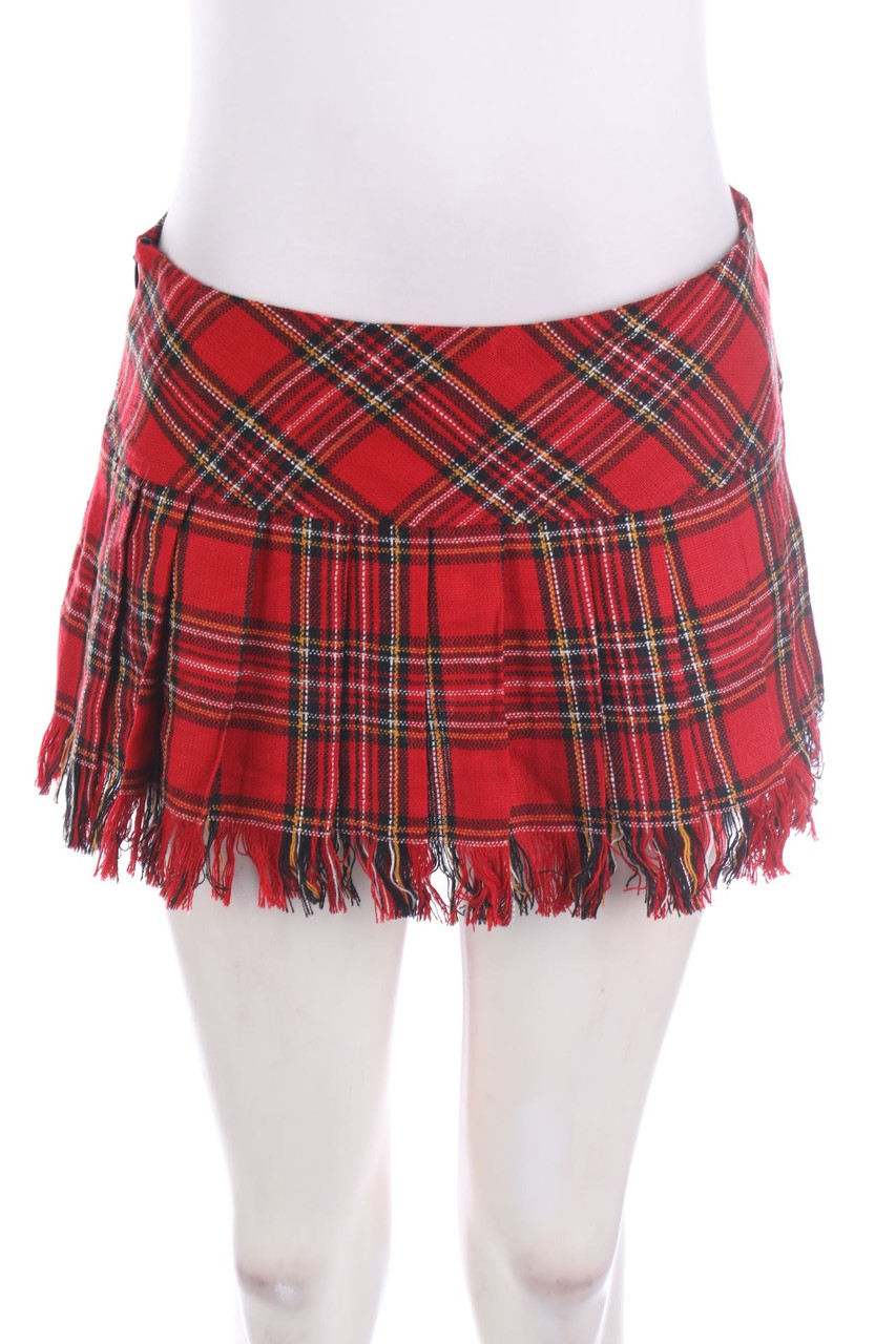 SECONDHAND - Tartan Mini-Skirt - S
