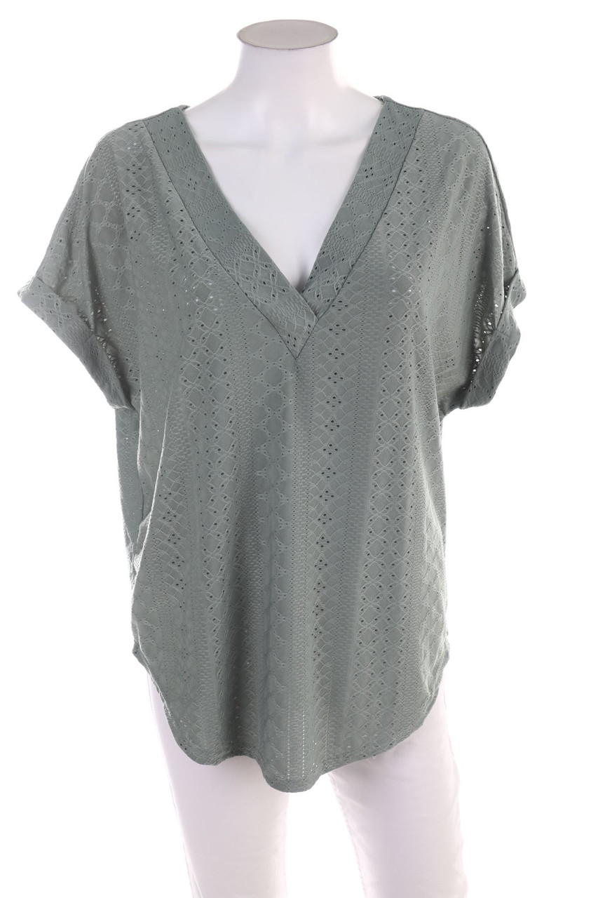 No Label - Shortsleeve-Shirt with Pattern - D 46