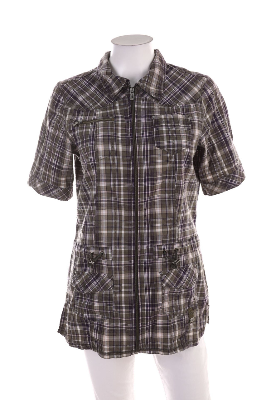 CECIL - Hemd-Bluse mit kurzem Ärmel - S