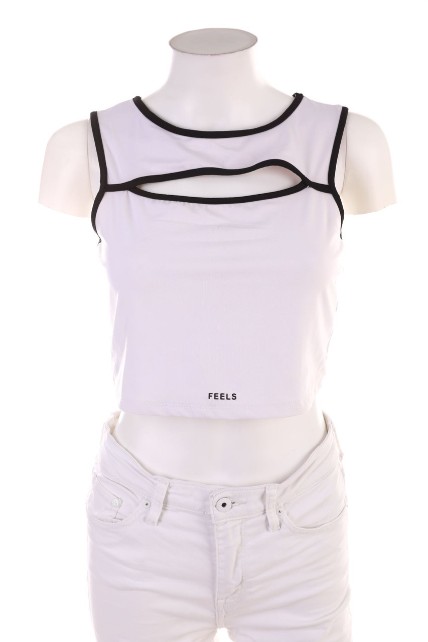 TALLY WEiJL - Crop-Top with Cut-Out - M