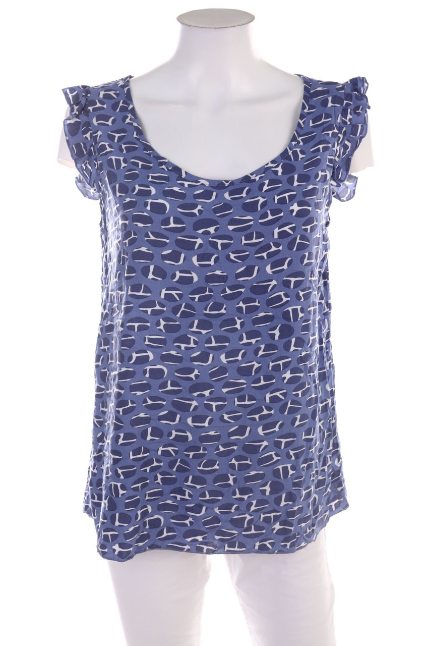 No Label - Blouse Top with Pattern - D 38