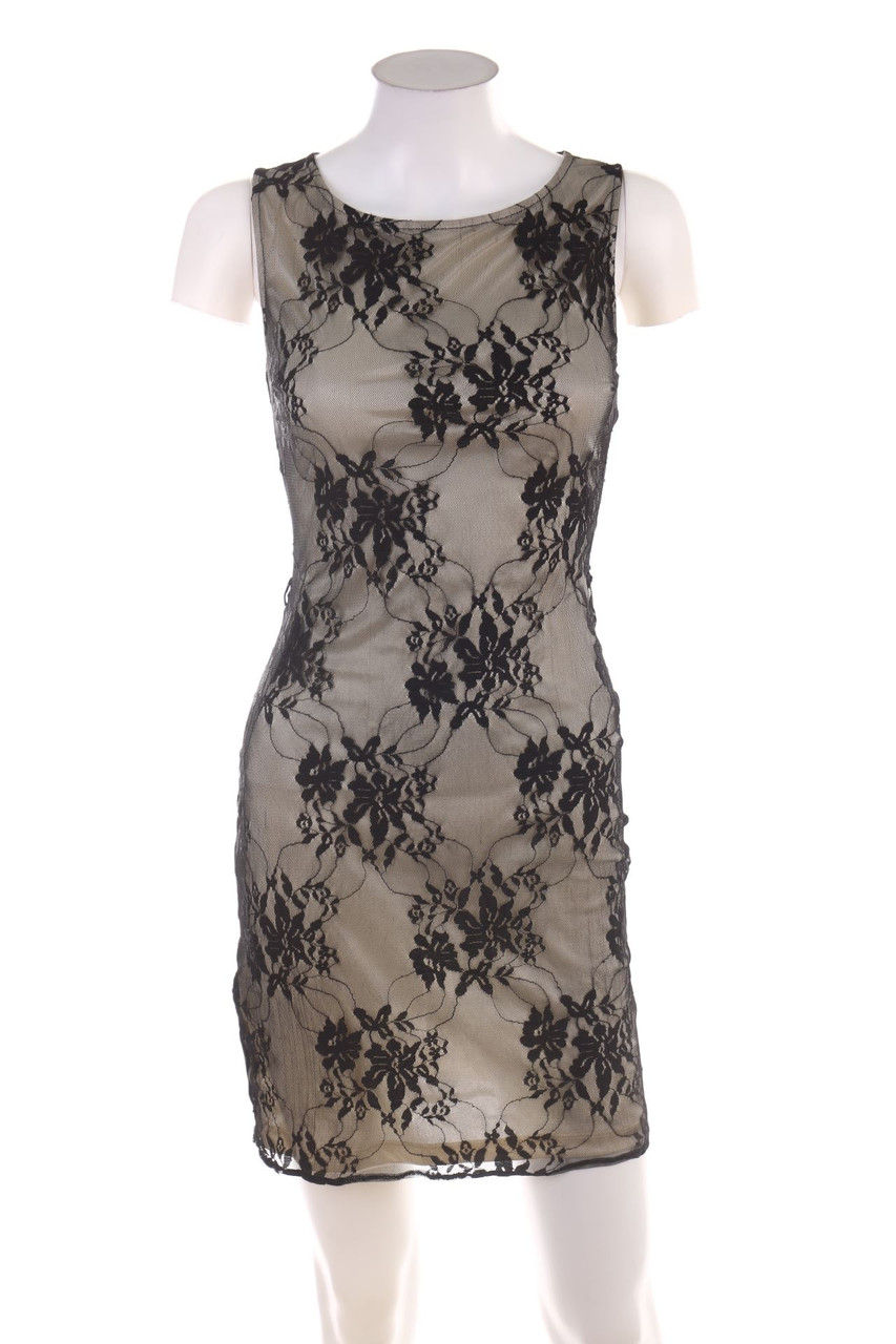 MANGO - Lace-Mini Dress - S