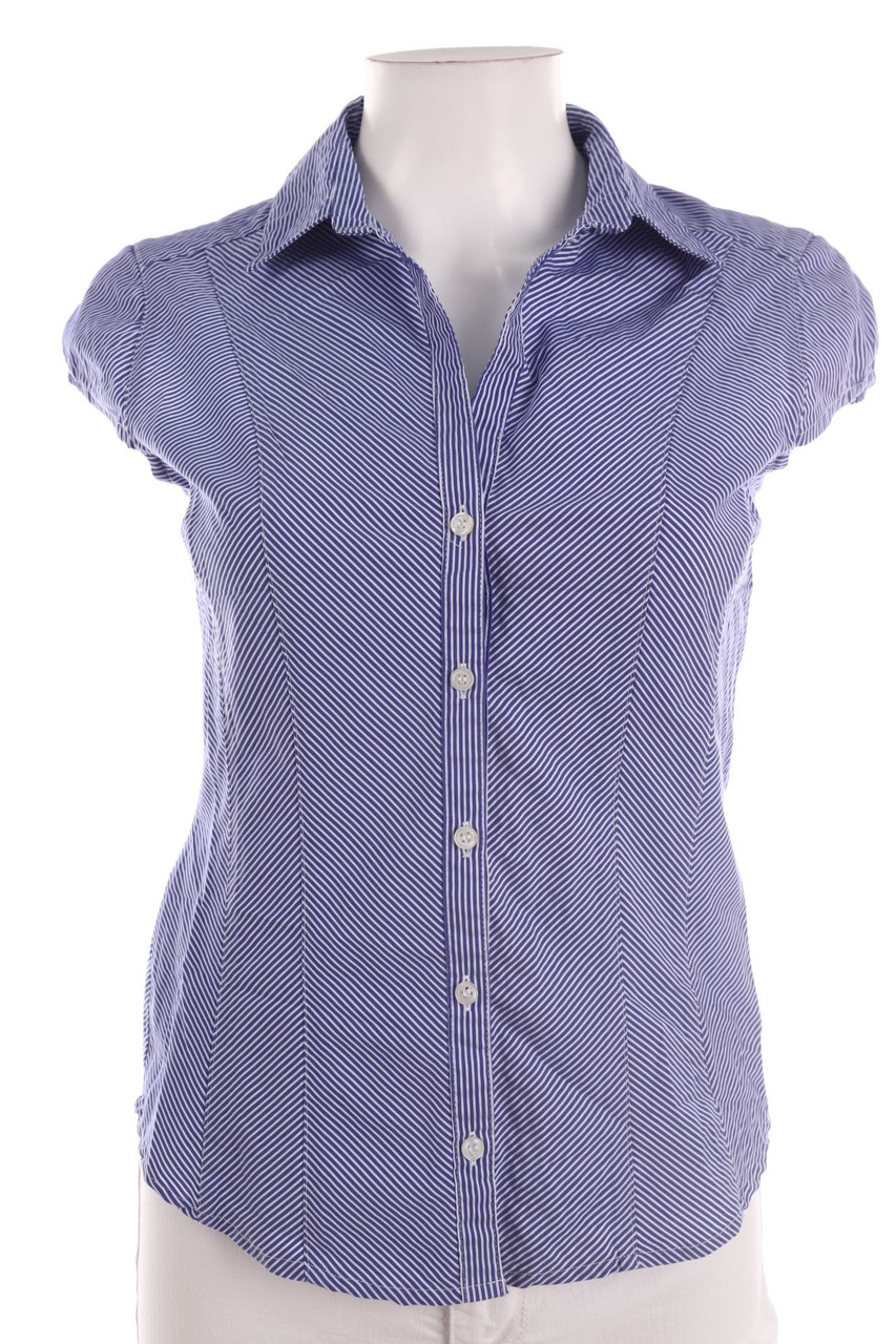 H&M - Hemd-Bluse mit kurzem Ärmel - S