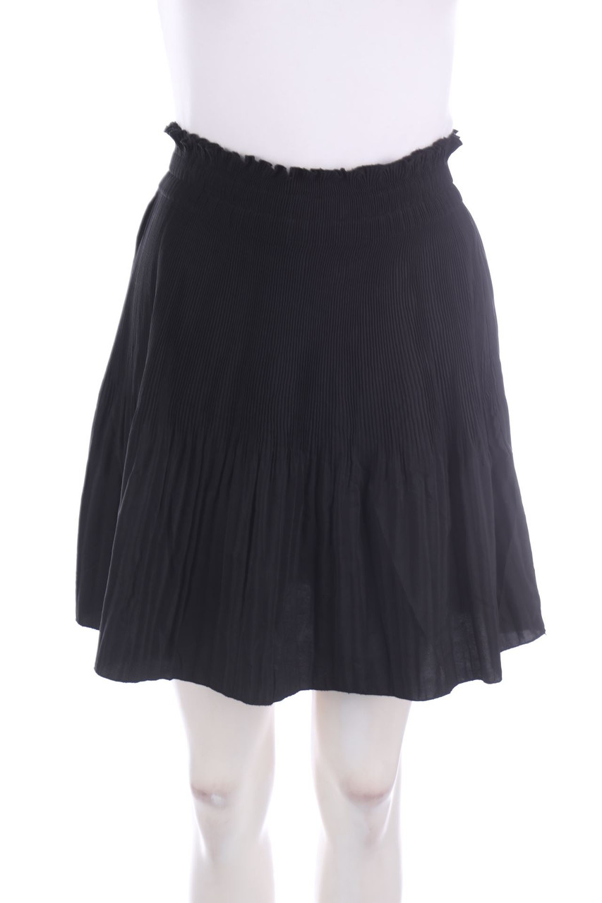 H&M - Plissé-Mini-Rock - S