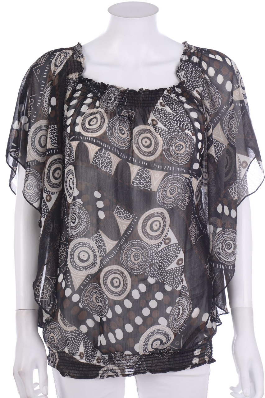 No Label - Shortsleeve Blouse - M