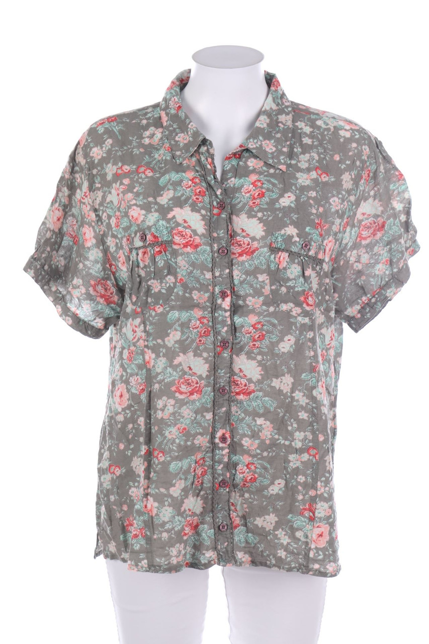 Street One - Hemd-Bluse mit kurzem Ärmel - 2XL