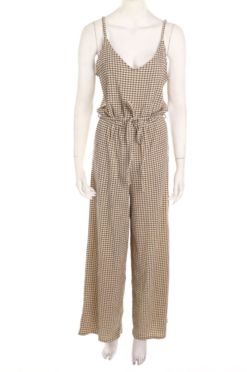 H&M - Jumpsuit mit Karo-Muster - M
