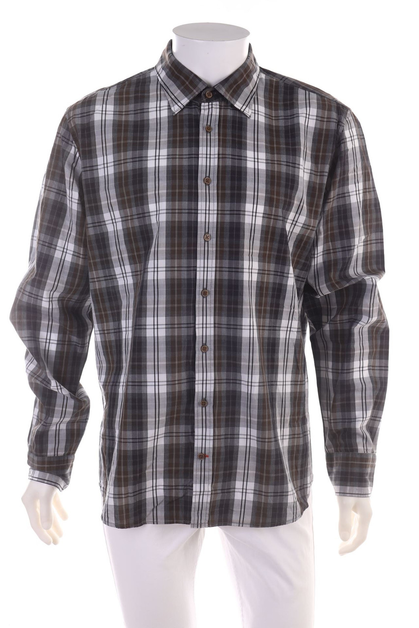 PURE - checked shirt - XL