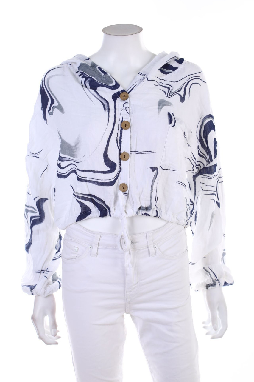 SECONDHAND - Hooded Blouse - L