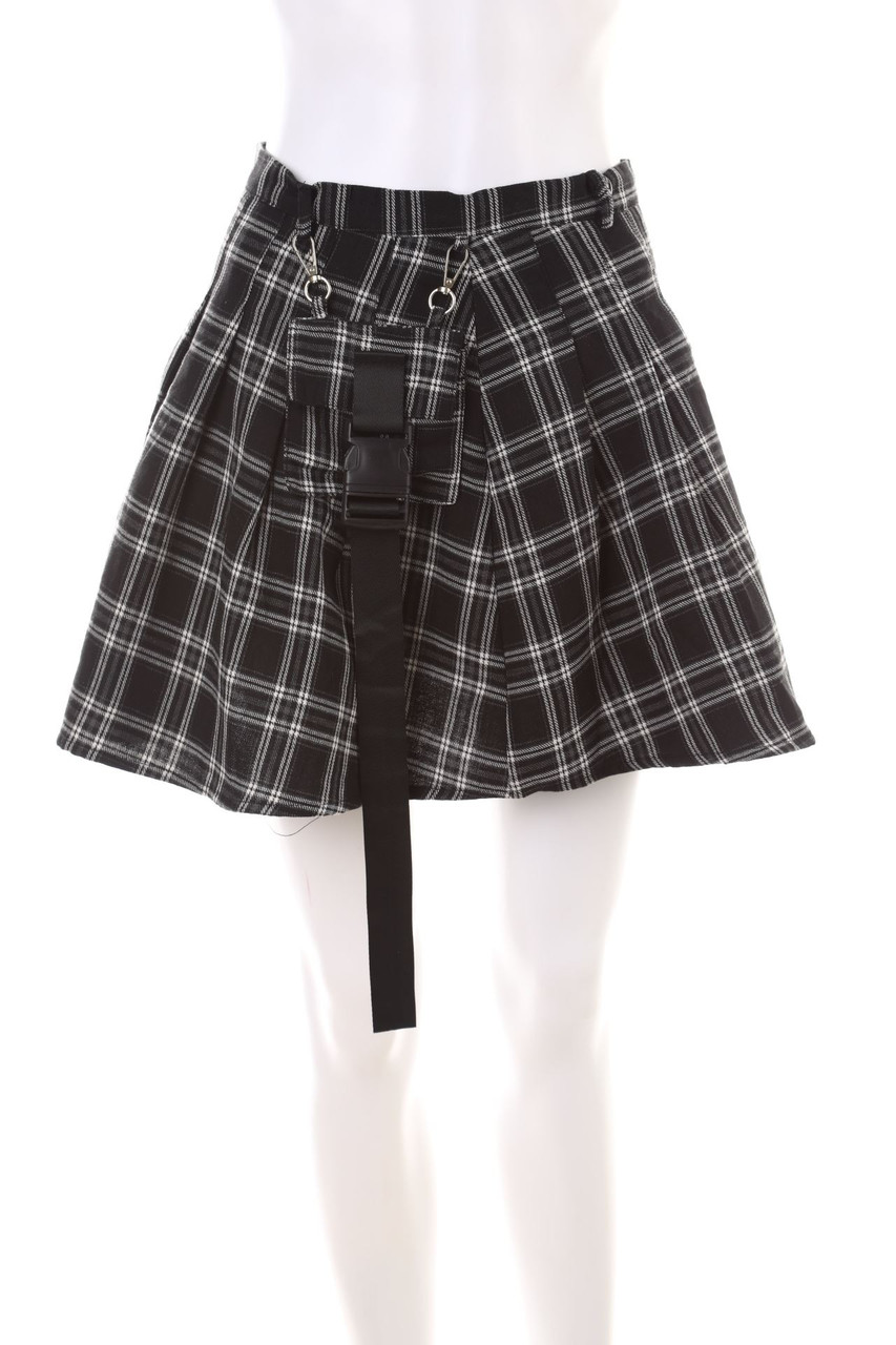 SHEIN - Checked Skirt - S