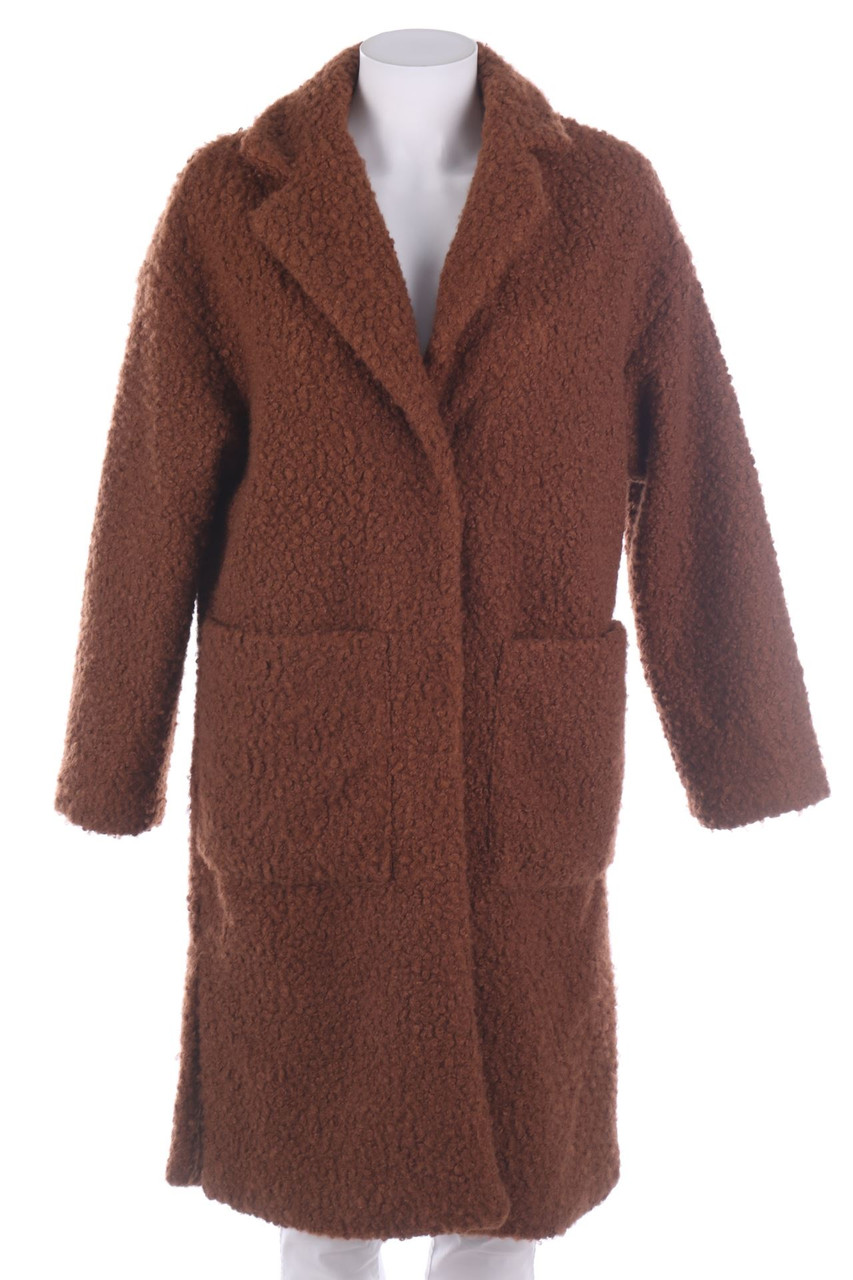 PULL&BEAR - Faux Fur Coat - XS