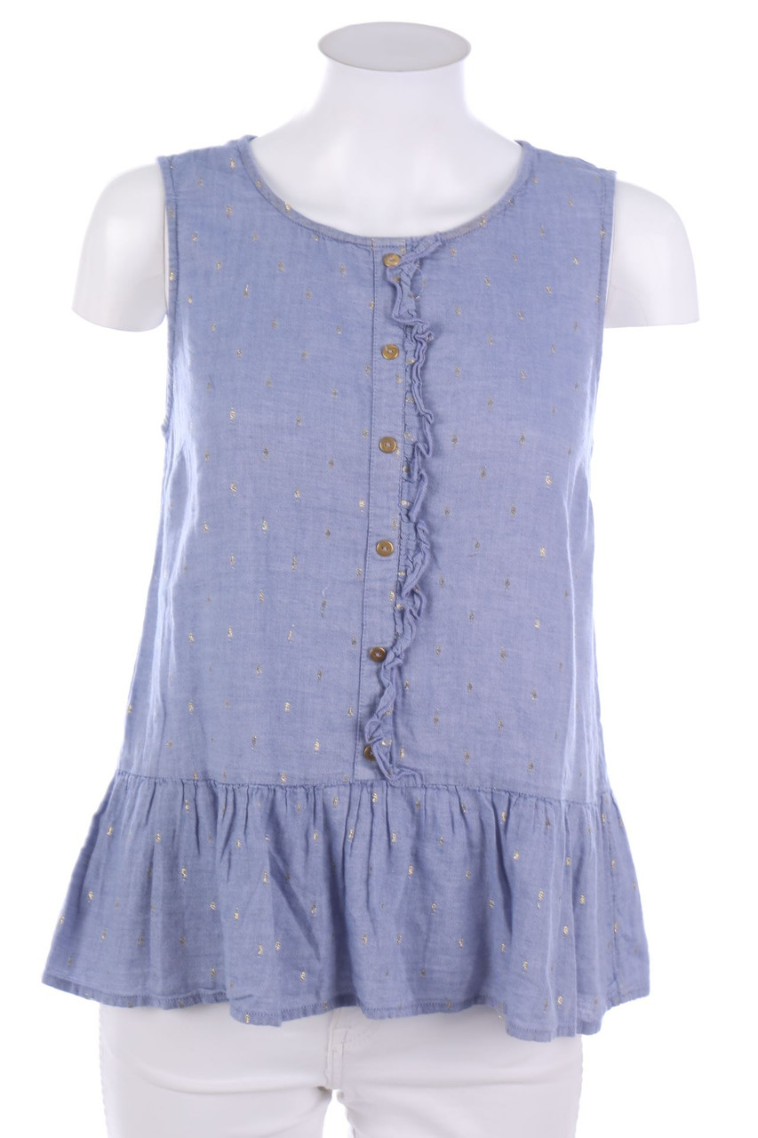 pieces - Blusentop mit Schößchen - M