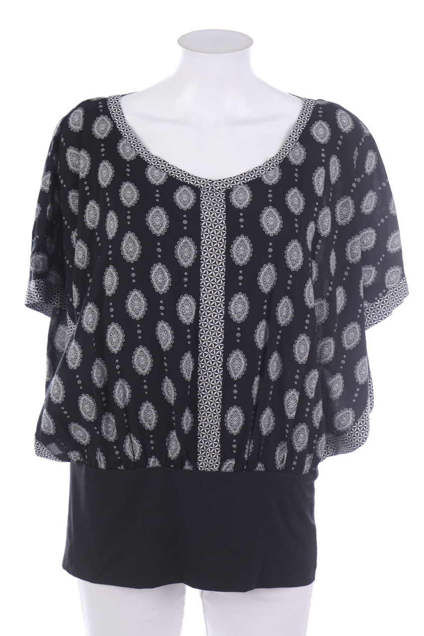 comma - Kurzarm-Bluse - S