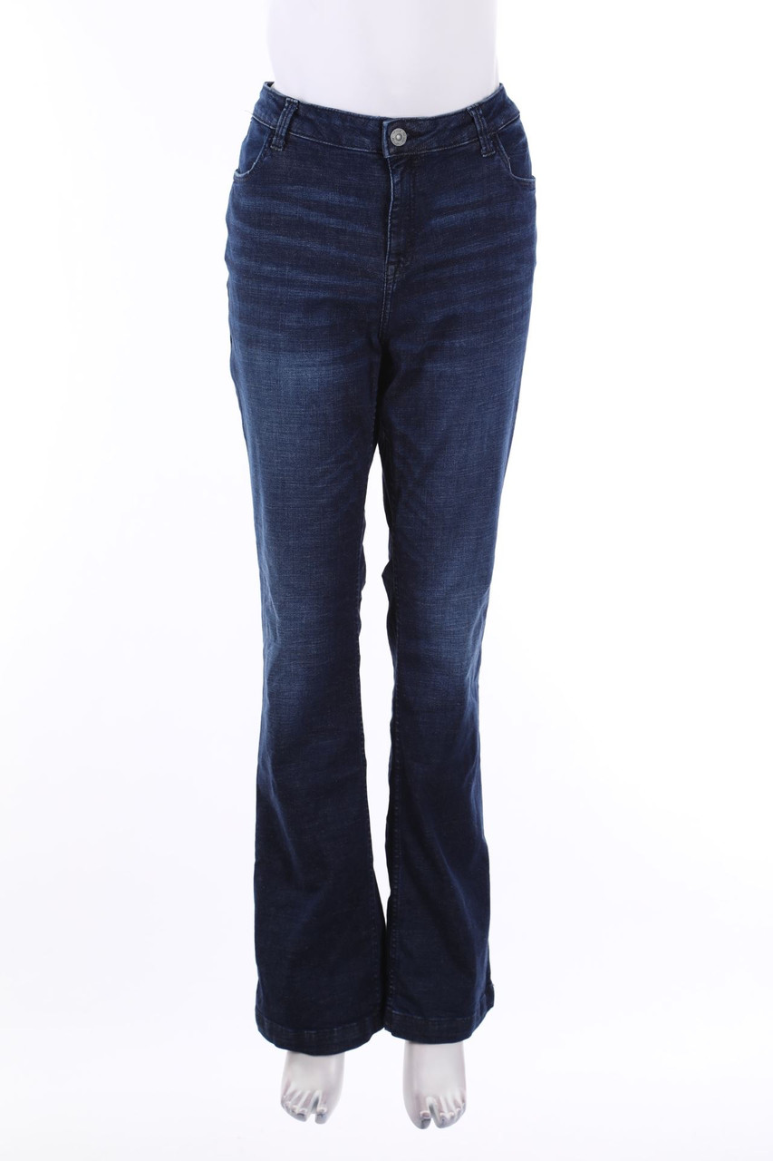 C&A - Flared Dark Denim Jeans - 2XL
