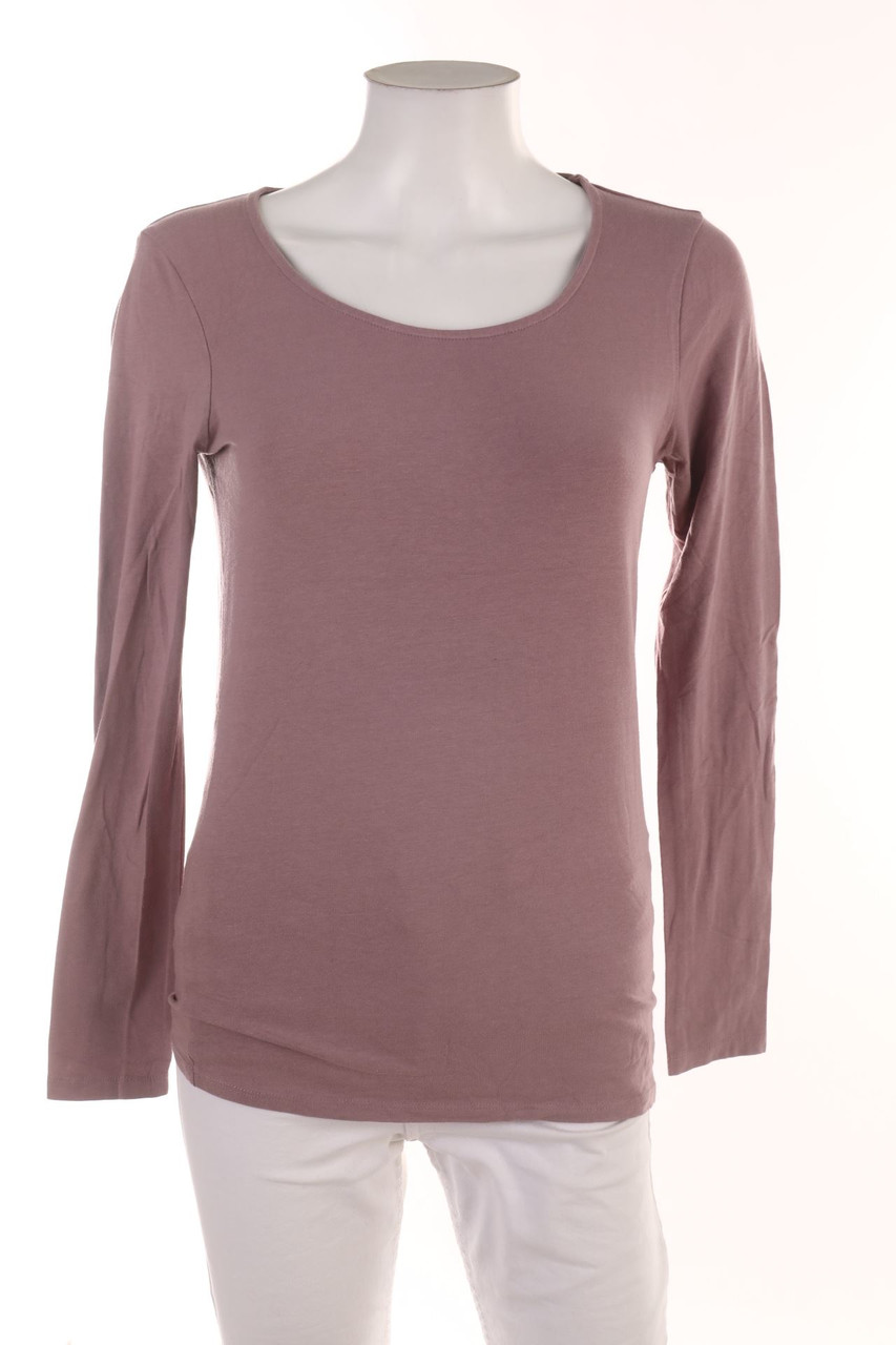 AMISU - Basic-Longsleeve-Shirt - S