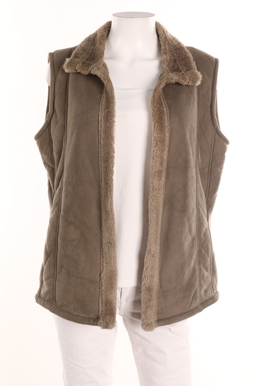 Atlas for Women - Fake Fur-Vest - 2XL