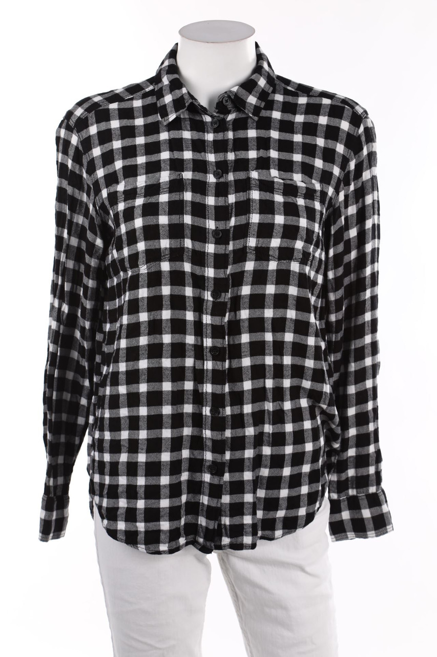 H&M - Karo-Hemd-Bluse - S