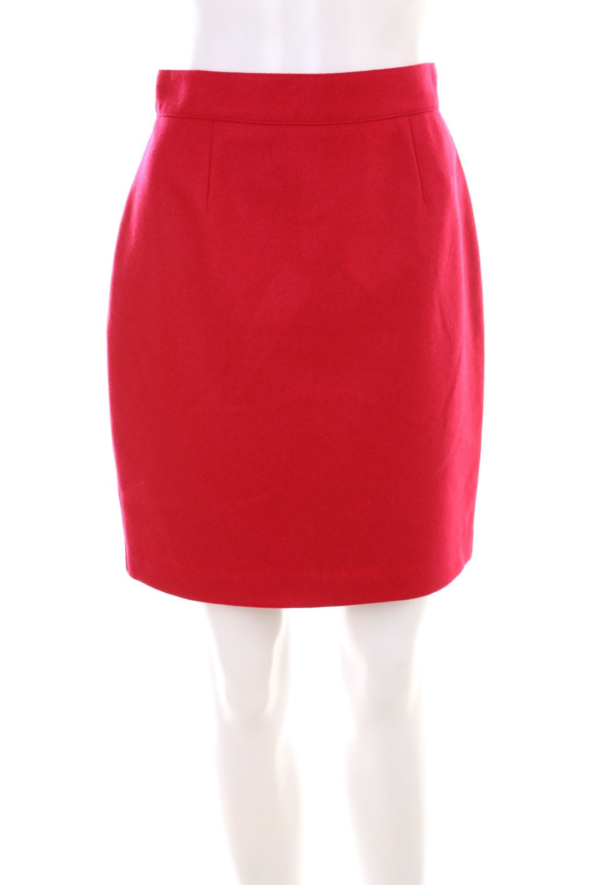 UNITED COLORS OF BENETTON - Vintage-Skirt, Wool-Blend - S