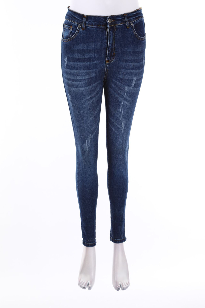 SECONDHAND - Dark Denim Skinny-Jeans - M