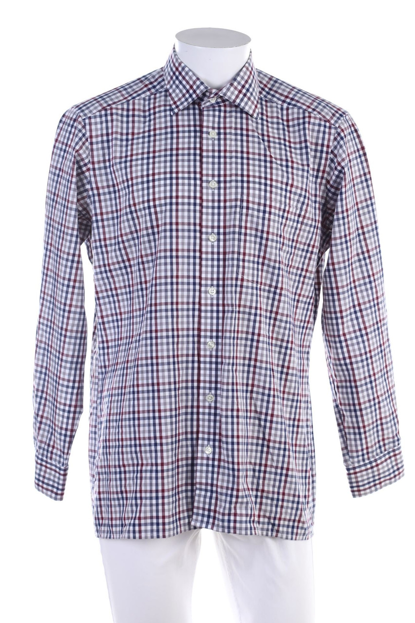 ROYAL CLASS - checked shirt - L