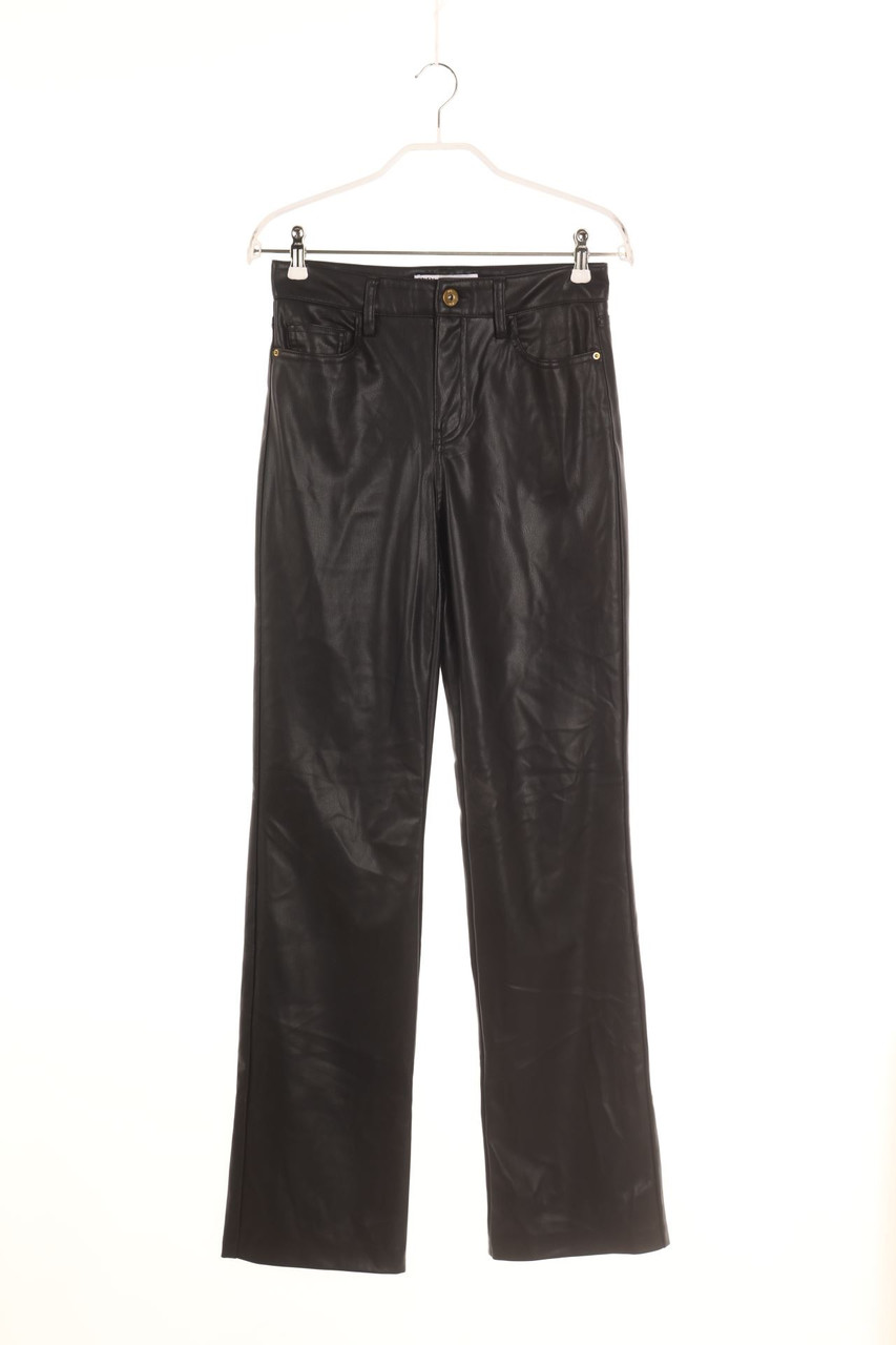 ZARA - Kunstleder-Hose - XS