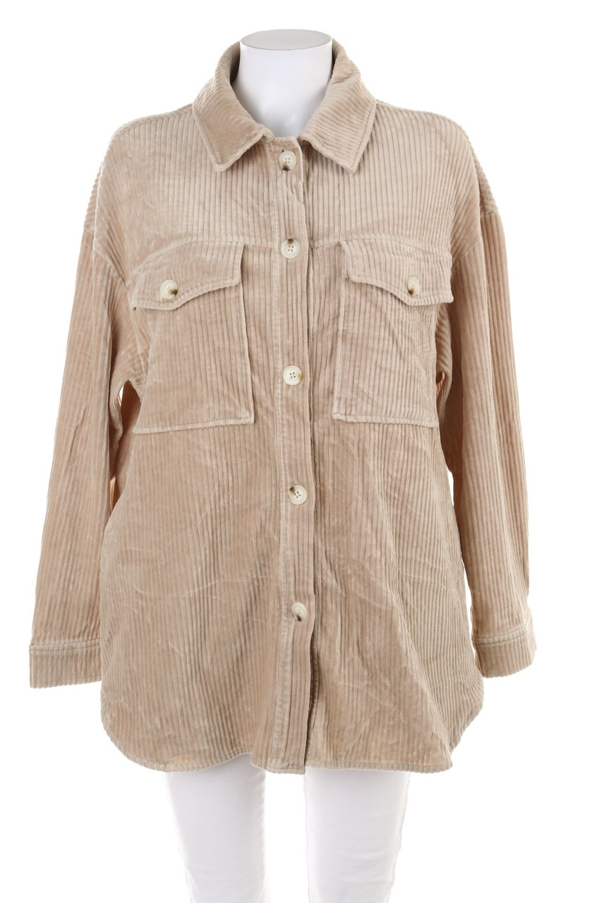 AMISU - Cord-Hemd-Bluse - M