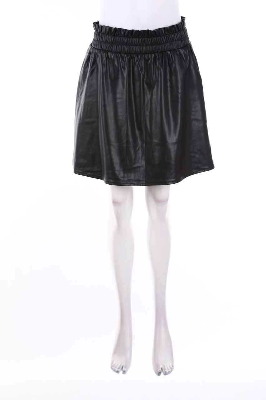 ESPRIT - Faux Leather-Mini-Rock - M