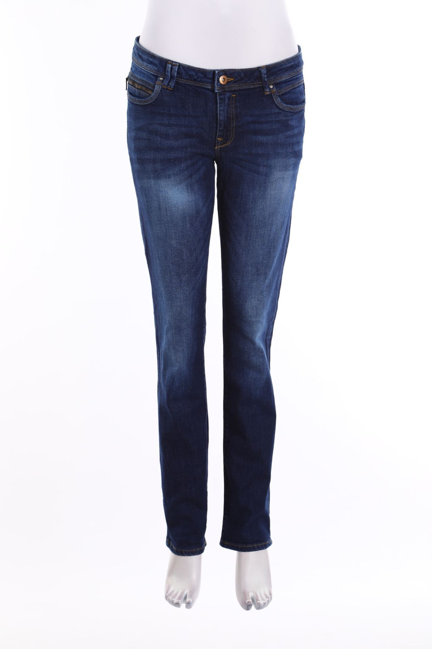 ESPRIT - Dark Denim Skinny-Jeans - M