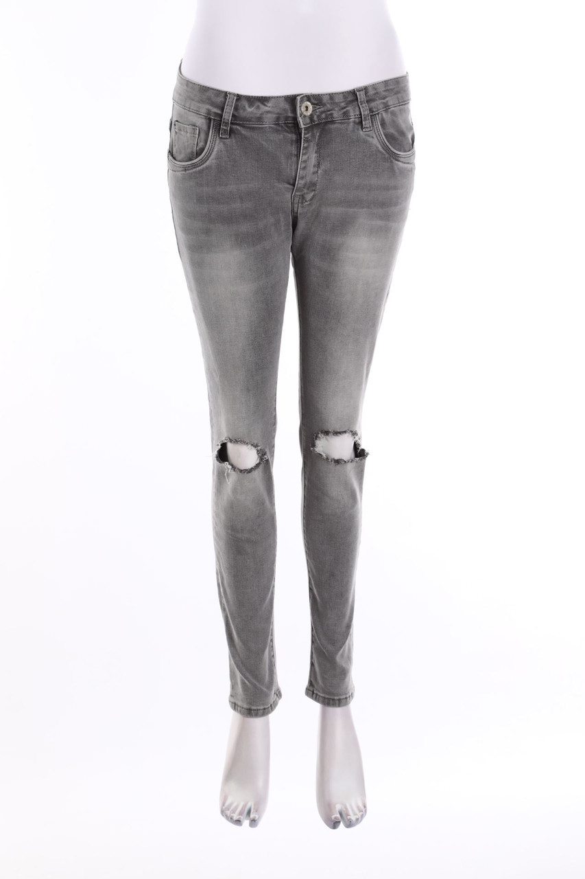 Chicorée - Used Look Skinny Jeans - M