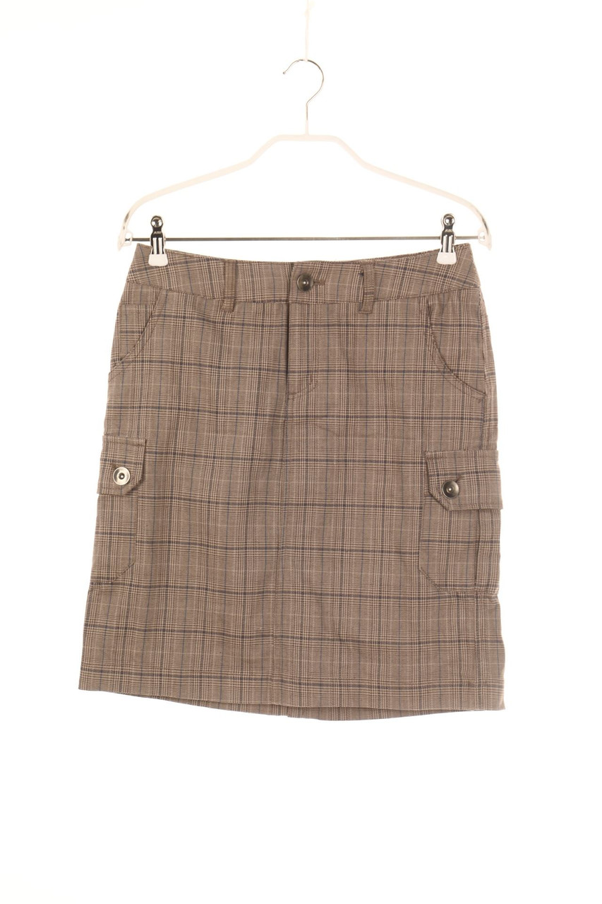 Chillytime - Checked Skirt - S