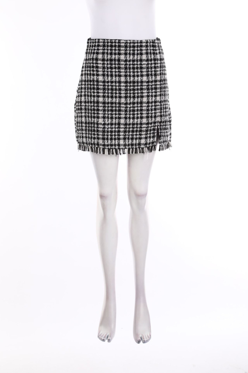 Stradivarius - Checked Skirt - M