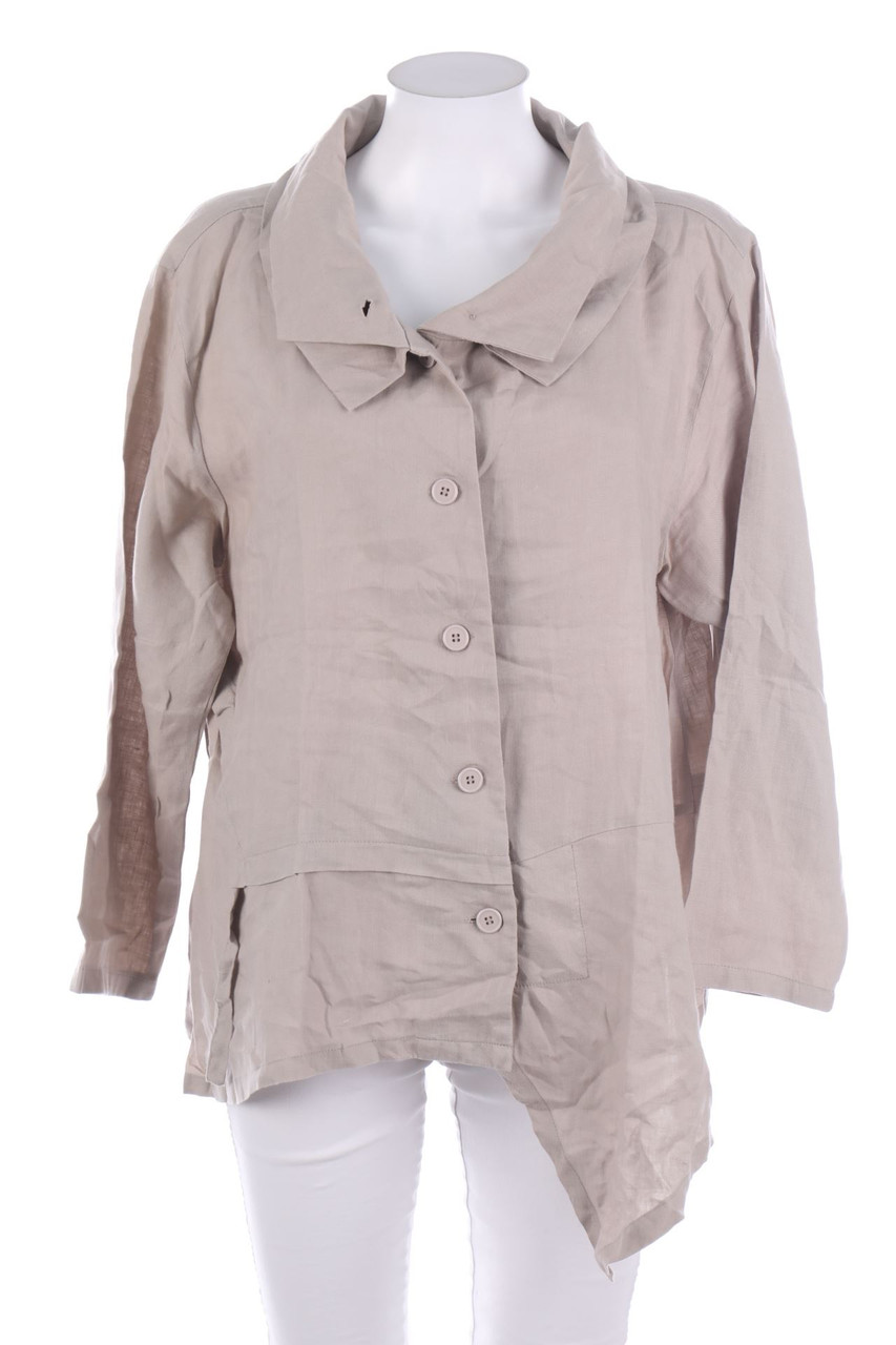 No Label - Linen Blouse - 2XL